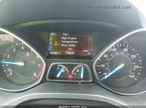 1FMCU0HD2JUB42753 2018 FORD ESCAPE Blue Vista de los asientos traseros