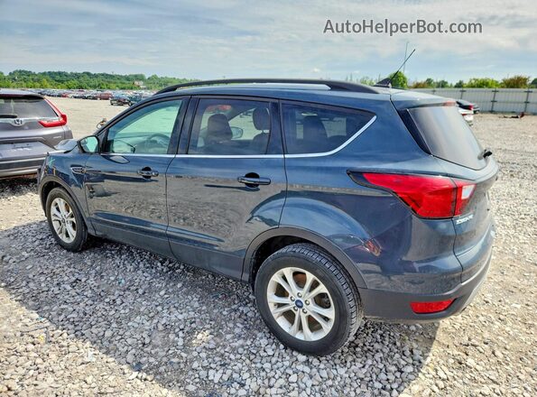 1FMCU0HD2KUA18709 2019 FORD ESCAPE Blue Задня ліва чверть