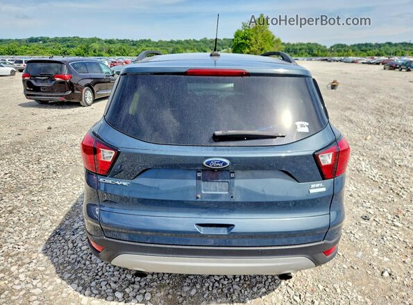 1FMCU0HD2KUA18709 2019 FORD ESCAPE Blue Вид ззаду