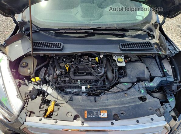 1FMCU0HD2KUA18709 2019 FORD ESCAPE Blue Вид підкапотного простору
