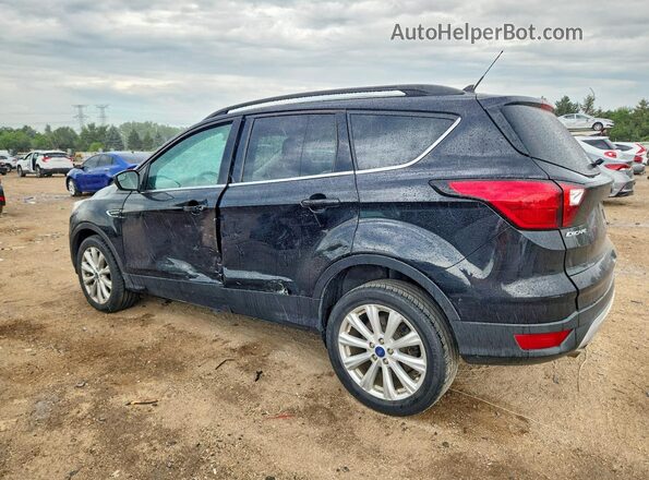 1FMCU0HD2KUC50971 2019 FORD ESCAPE Black Tył lewy