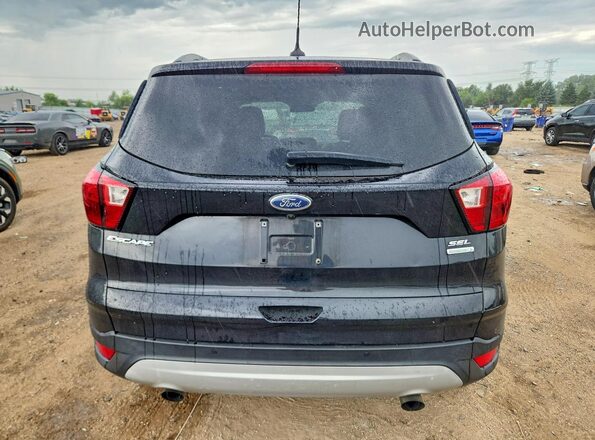 1FMCU0HD2KUC50971 2019 FORD ESCAPE Black Widok z tyłu