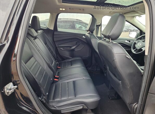 1FMCU0HD2KUC50971 2019 FORD ESCAPE Black Widok wnętrza z tyłu