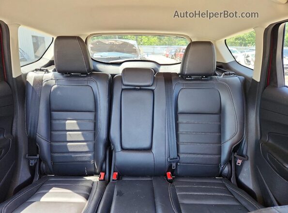 1FMCU0HD3JUB27193 2018 FORD ESCAPE Burgundy უკანა სავარძლების ხედი