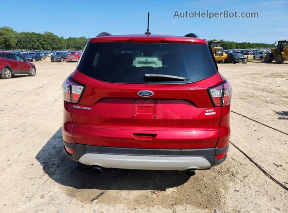 1FMCU0HD3JUB27193 2018 FORD ESCAPE Burgundy უკანა ხედი