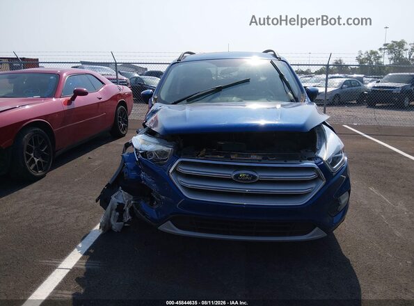 1FMCU0HD3JUD02848 2018 FORD ESCAPE Blue Դիմացի տեսք