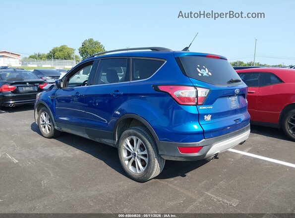 1FMCU0HD3JUD02848 2018 FORD ESCAPE Blue Հետևի ձախ