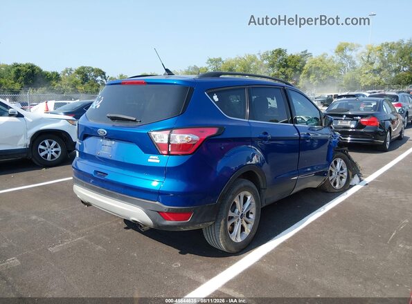1FMCU0HD3JUD02848 2018 FORD ESCAPE Blue Հետևի աջ
