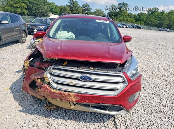 1FMCU0HD4KUB47910 2019 FORD ESCAPE Red Вид спереду