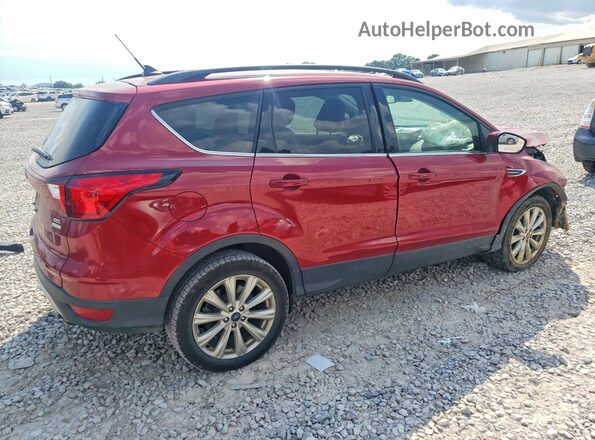1FMCU0HD4KUB47910 2019 FORD ESCAPE Red Задня права чверть