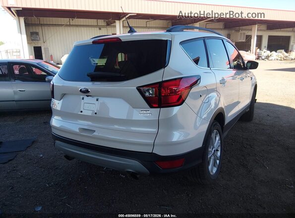 1FMCU0HD5KUB28489 2019 FORD ESCAPE Белый Задняя правая четверть