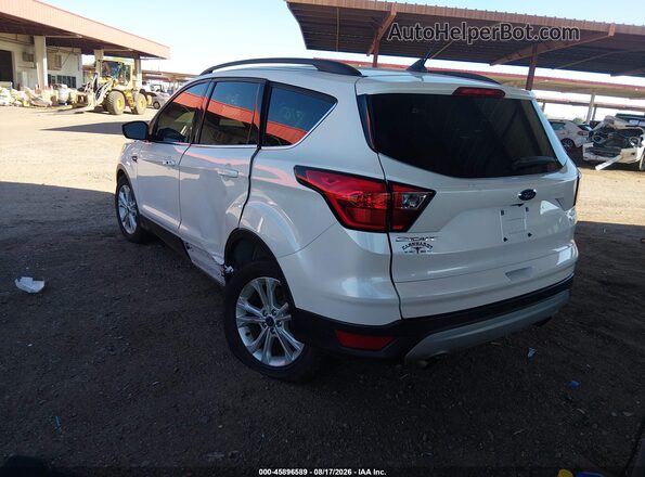 1FMCU0HD5KUB28489 2019 FORD ESCAPE Белый Задняя левая четверть