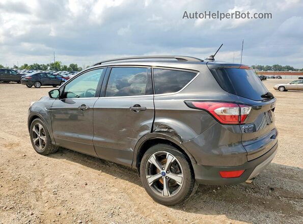 1FMCU0HD6JUA55194 2018 FORD ESCAPE Gray Tył lewy