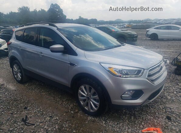 1FMCU0HD6KUB45169 2019 FORD ESCAPE Silver Delantero derecho