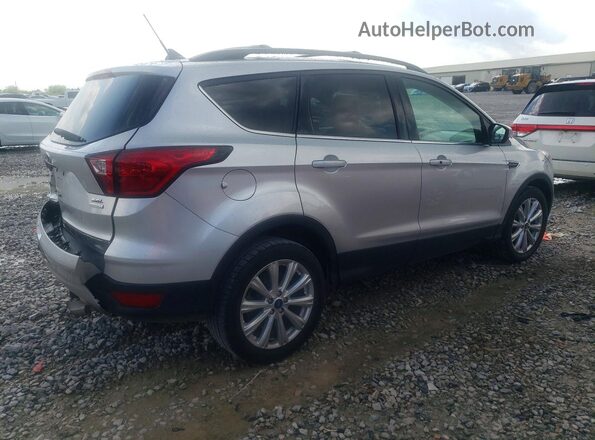 1FMCU0HD6KUB45169 2019 FORD ESCAPE Silver Trasero derecho