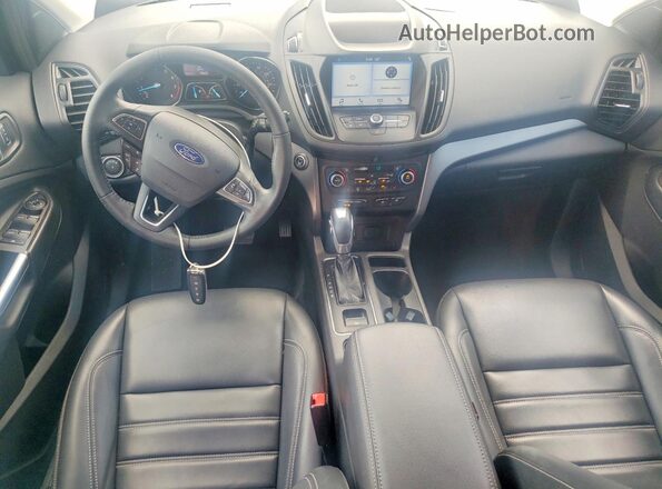 1FMCU0HD6KUB45169 2019 FORD ESCAPE Silver Vista del salpicadero