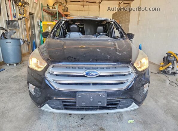 1FMCU0HD6KUB78172 2019 FORD ESCAPE Black წინა ხედი