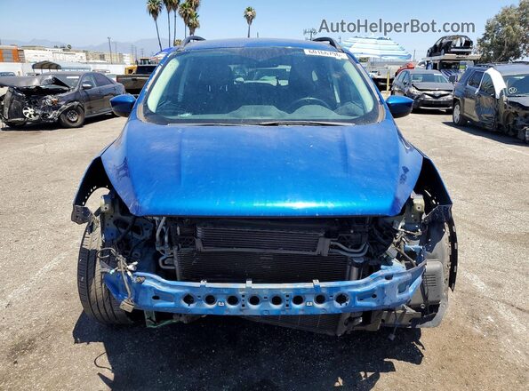 1FMCU0HD7JUB16777 2018 FORD ESCAPE Blue Vista frontal