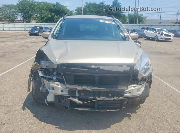 1FMCU0HD7JUD57075 2018 FORD ESCAPE Beige Դիմացի տեսք