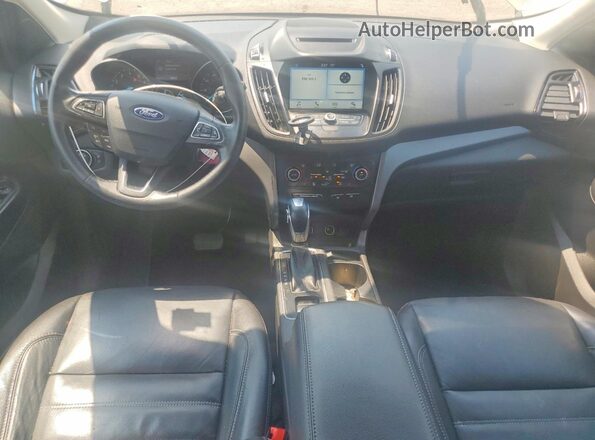 1FMCU0HD7JUD57075 2018 FORD ESCAPE Beige Առջևի վահանակի տեսք