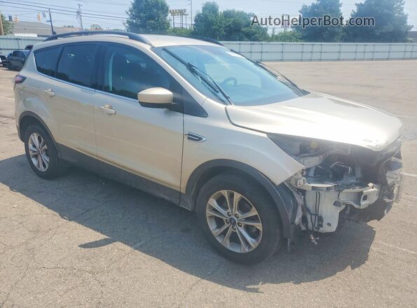 1FMCU0HD7JUD57075 2018 FORD ESCAPE Beige Առջևի աջ