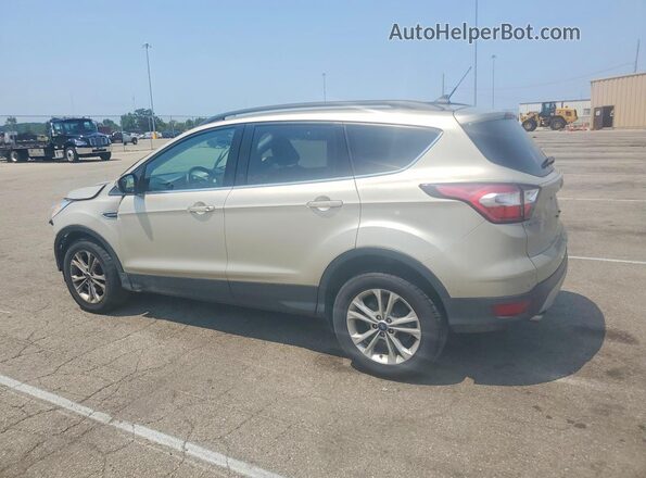 1FMCU0HD7JUD57075 2018 FORD ESCAPE Beige Հետևի ձախ