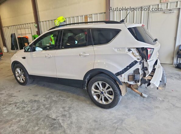 1FMCU0HD8JUA48067 2018 FORD ESCAPE White Задня ліва чверть