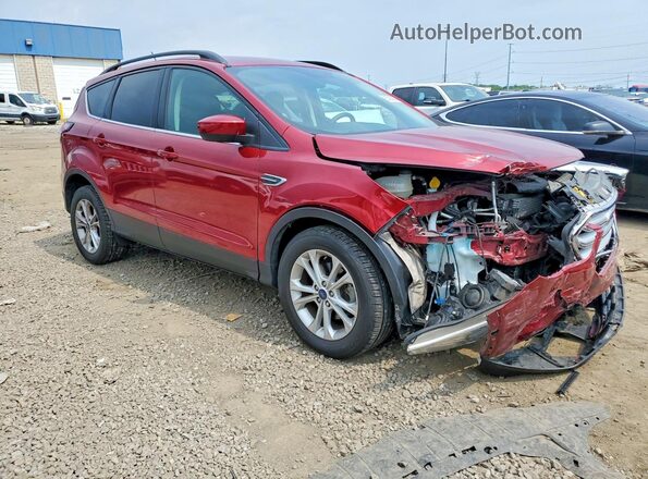 1FMCU0HD8JUA90772 2018 FORD ESCAPE Red Delantero derecho