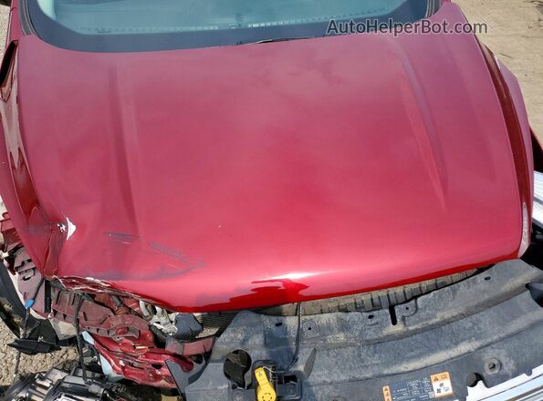 1FMCU0HD8JUA90772 2018 FORD ESCAPE Red Vista del compartimento del motor