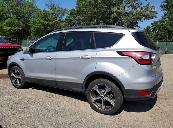 1FMCU0HD8JUD14719 2018 FORD ESCAPE Silver Rear left