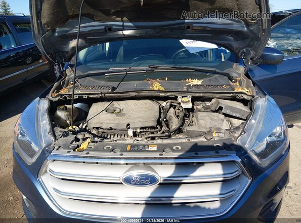 1FMCU0HD9JUC47337 2018 FORD ESCAPE Blue უკანა ხედი