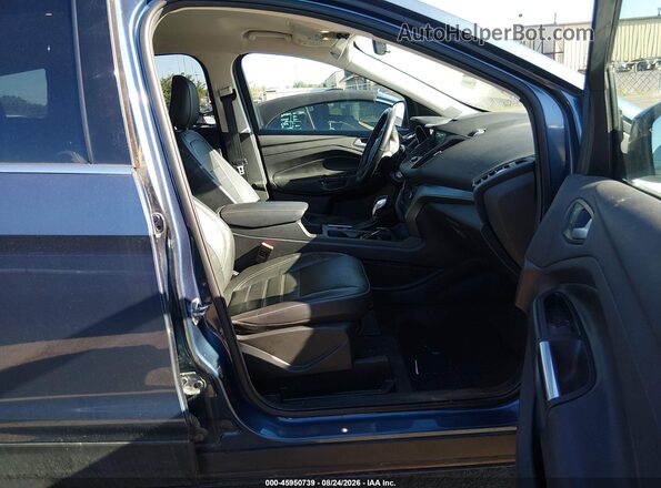 1FMCU0HD9JUC47337 2018 FORD ESCAPE Blue წინა სალონის ხედი