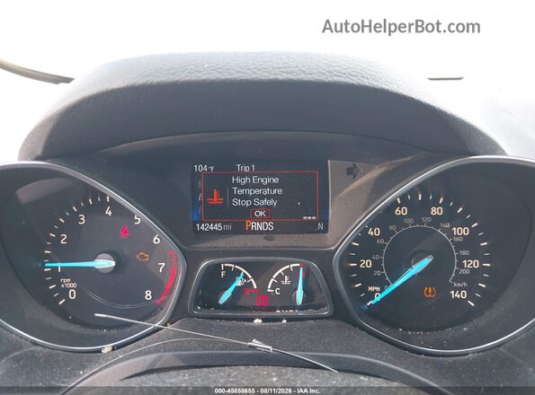 1FMCU0HD9JUD54629 2018 FORD ESCAPE Gray Вид задніх сидінь