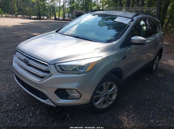 1FMCU0HD9KUB47451 2019 FORD ESCAPE Silver Առջևի ձախ երեք քառորդ տեսարան