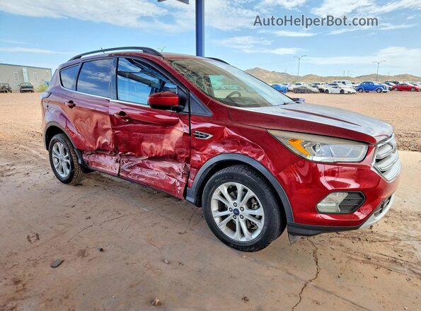 1FMCU0HDXJUB44377 2018 FORD ESCAPE Red Delantero derecho