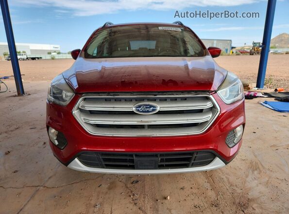 1FMCU0HDXJUB44377 2018 FORD ESCAPE Red Vista frontal