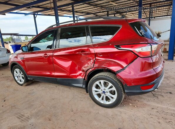 1FMCU0HDXJUB44377 2018 FORD ESCAPE Red Trasero izquierdo