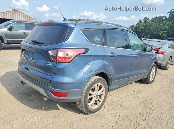 1FMCU0HDXJUB67626 2018 FORD ESCAPE Blue Tył prawy