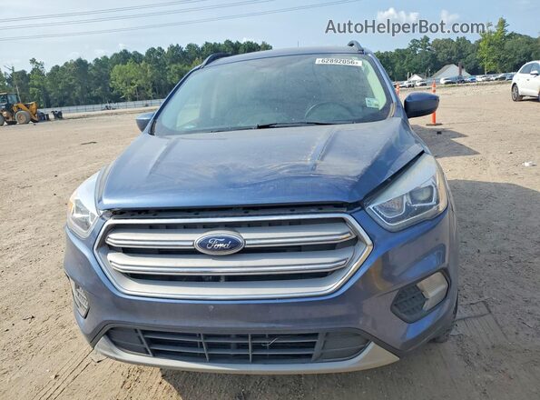 1FMCU0HDXJUB67626 2018 FORD ESCAPE Blue Widok z przodu