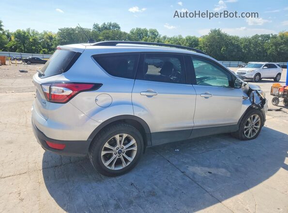 1FMCU0HDXJUD36768 2018 FORD ESCAPE Серебряный Задняя правая четверть