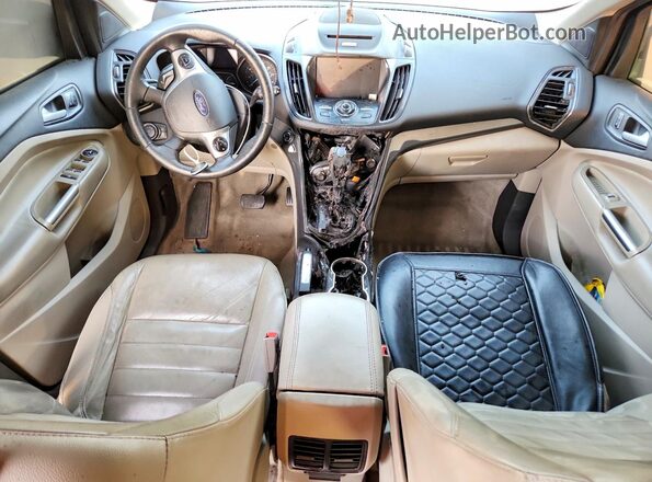 1FMCU0J90GUB82134 2016 FORD ESCAPE Красный Вид панели приборов