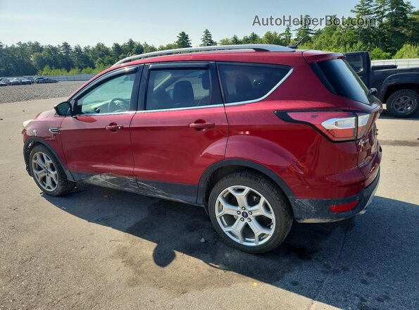 1FMCU0J90HUD37878 2017 FORD ESCAPE Red Հետևի ձախ