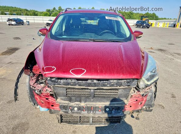 1FMCU0J90HUD37878 2017 FORD ESCAPE Red Դիմացի տեսք