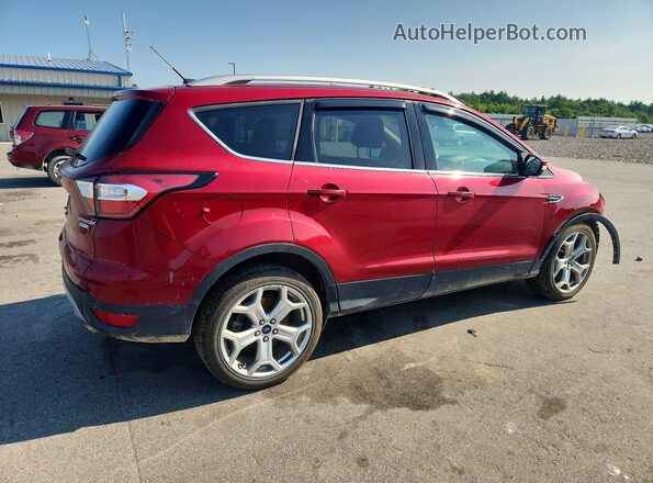 1FMCU0J90HUD37878 2017 FORD ESCAPE Red Հետևի աջ
