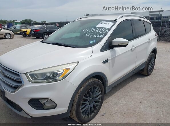 1FMCU0J90HUD40098 2017 FORD ESCAPE White Front view