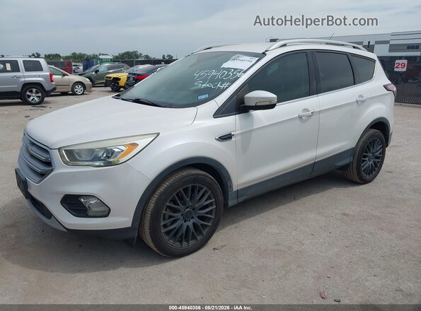 1FMCU0J90HUD40098 2017 FORD ESCAPE White Front left
