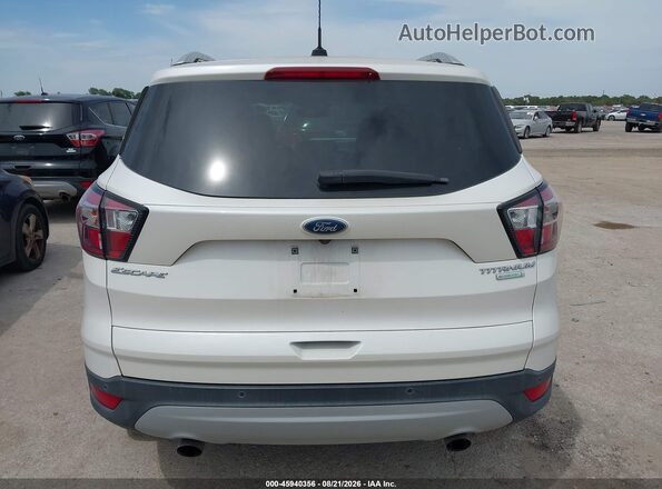 1FMCU0J90HUD40098 2017 FORD ESCAPE White 