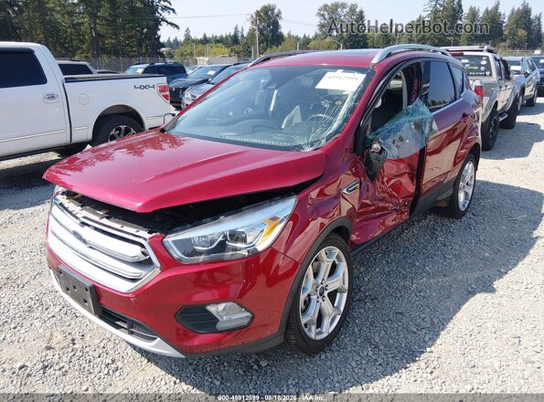 1FMCU0J90KUB05563 2019 FORD ESCAPE Red Դիմացի տեսք