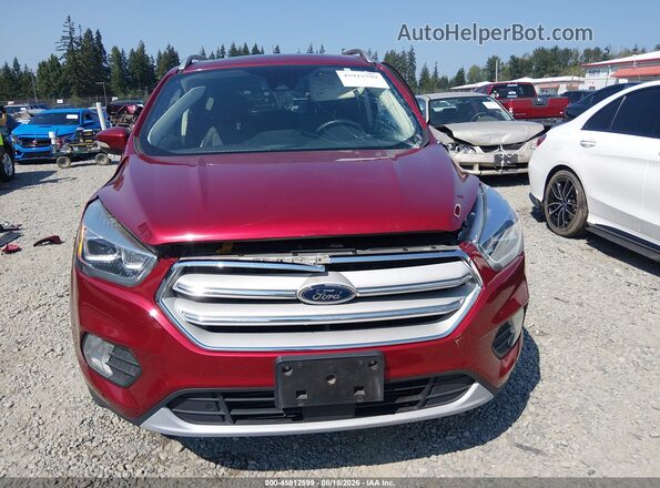 1FMCU0J90KUB05563 2019 FORD ESCAPE Red Սալոնի հետևի տեսք