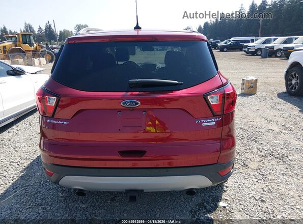 1FMCU0J90KUB05563 2019 FORD ESCAPE Red 